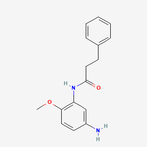 N-(5-Amino-2-methoxyphenyl)-3-phenylpropanamide