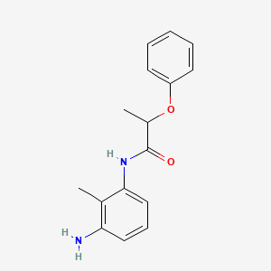 N-(3-Amino-2-methylphenyl)-2-phenoxypropanamide