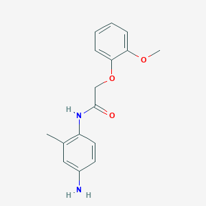 N-(4-Amino-2-methylphenyl)-2-(2-methoxyphenoxy)-acetamide
