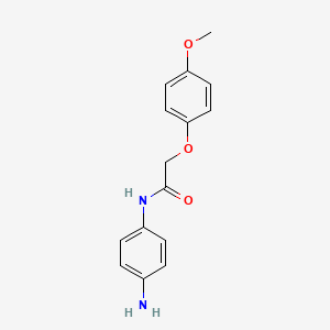 N-(4-Aminophenyl)-2-(4-methoxyphenoxy)acetamide