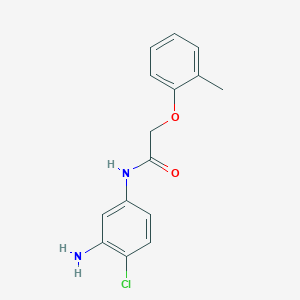 N-(3-Amino-4-chlorophenyl)-2-(2-methylphenoxy)-acetamide