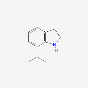 molecular formula C11H15N B3174890 7-异丙基吲哚 CAS No. 954571-03-0