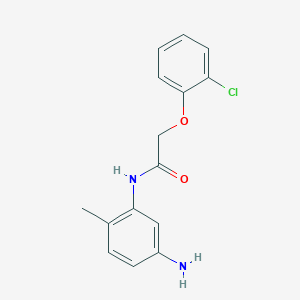 N-(5-Amino-2-methylphenyl)-2-(2-chlorophenoxy)-acetamide