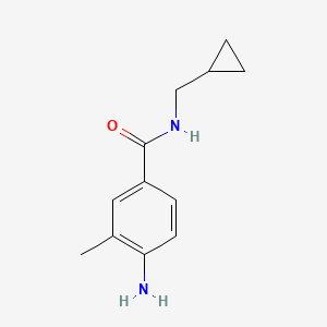 4-Amino-N-(cyclopropylmethyl)-3-methylbenzamide