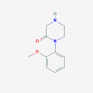 1-(2-Methoxy-phenyl)-piperazin-2-one