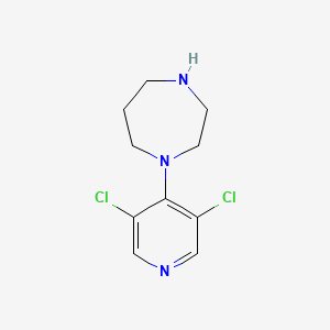 1-(3,5-Dichloropyridin-4-YL)homopiperazine