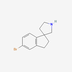 5-Bromo-2,3-dihydrospiro[indene-1,3'-pyrrolidine]