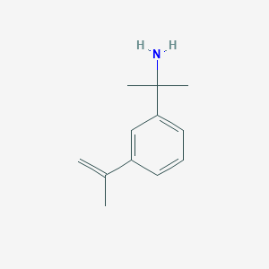 2-(3-(Prop-1-en-2-yl)phenyl)propan-2-amine