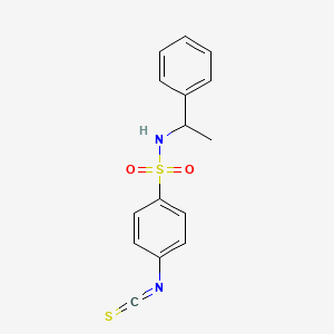 4-isothiocyanato-N-(1-phenylethyl)benzenesulfonamide