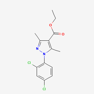 ethyl 1-(2,4-dichlorophenyl)-3,5-dimethyl-1H-pyrazole-4-carboxylate
