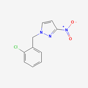 1-(2-chlorobenzyl)-3-nitro-1H-pyrazole