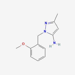 2-(2-Methoxy-benzyl)-5-methyl-2H-pyrazol-3-ylamine