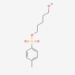 molecular formula C12H18O4S B3175588 1,5-Pentanediol monotosylate CAS No. 95769-37-2