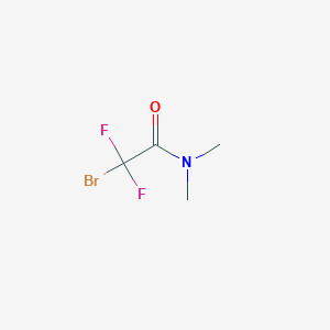 molecular formula C4H6BrF2NO B3175597 2-溴-2,2-二氟-N,N-二甲基乙酰胺 CAS No. 95776-69-5