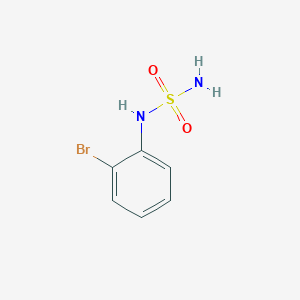 molecular formula C6H7BrN2O2S B3175674 N-(2-Bromophenyl)aminosulfonamide CAS No. 958741-63-4