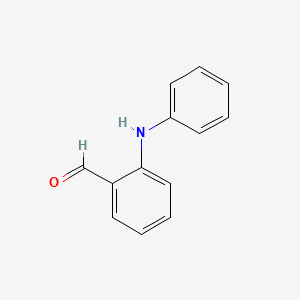molecular formula C13H11NO B3175696 2-Anilinobenzaldehyde CAS No. 95888-33-8