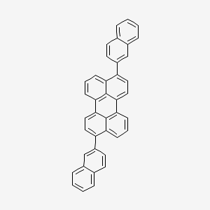 molecular formula C40H24 B3175816 3,9-Bis(2-naphthyl)perylene CAS No. 959611-30-4