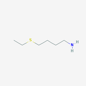 molecular formula C6H15NS B3175895 4-Ethylsulfanyl-butylamine CAS No. 960495-26-5