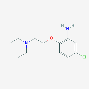 5-Chloro-2-[2-(diethylamino)ethoxy]aniline