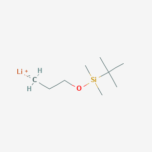 molecular formula C9H21LiOSi B3176064 3-叔丁基二甲基甲硅氧基-1-丙基锂 CAS No. 97057-70-0