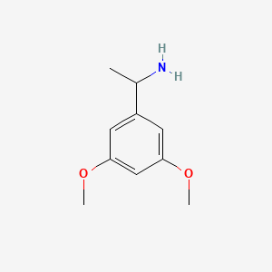 molecular formula C10H15NO2 B3176087 1-(3,5-二甲氧基苯基)乙胺 CAS No. 97294-78-5