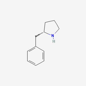 molecular formula C11H15N B3176109 (S)-2-苄基吡咯烷 CAS No. 97522-31-1