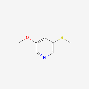 5-Methoxy-3-methylthiopyridine