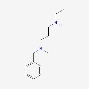 molecular formula C13H22N2 B3176303 N1-Benzyl-N3-ethyl-N1-methyl-1,3-propanediamine CAS No. 98902-20-6