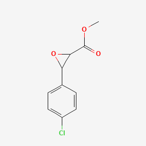molecular formula C10H9ClO3 B3176424 3-(4-氯苯基)环氧丙烷-2-甲酸甲酯 CAS No. 99334-21-1