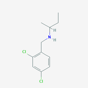 (Butan-2-yl)[(2,4-dichlorophenyl)methyl]amine