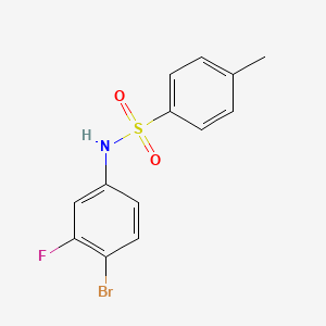 N-(4-bromo-3-fluorophenyl)-4-methylbenzenesulfonamide
