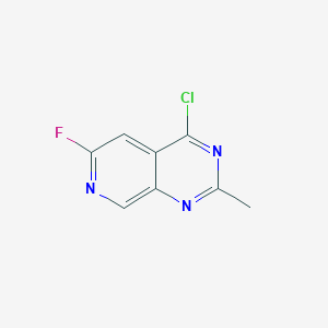 4-Chloro-6-fluoro-2-methylpyrido[3,4-d]pyrimidine