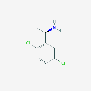 molecular formula C8H9Cl2N B3176797 (1R)-1-(2,5-dichlorophenyl)ethanamine CAS No. 1152131-54-8