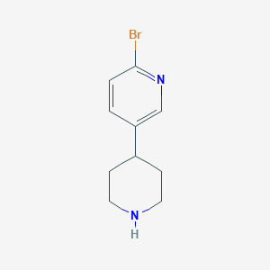 2-Bromo-5-(piperidin-4-yl)pyridine