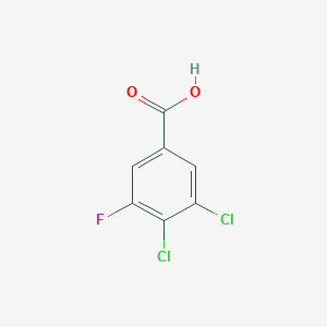 molecular formula C7H3Cl2FO2 B3176810 3,4-二氯-5-氟苯甲酸 CAS No. 1160574-72-0