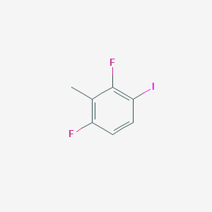 molecular formula C7H5F2I B3176891 1,3-二氟-4-碘-2-甲基苯 CAS No. 1208077-89-7