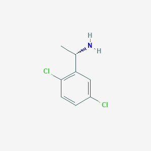 molecular formula C8H9Cl2N B3176910 (S)-1-(2,5-Dichlorophenyl)ethanamine CAS No. 1212141-14-4
