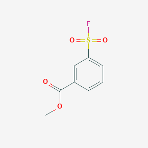 molecular formula C8H7FO4S B3176993 3-(氟磺酰基)苯甲酸甲酯 CAS No. 124397-36-0