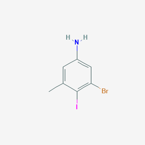 3-Bromo-4-iodo-5-methylaniline