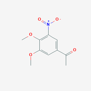 molecular formula C10H11NO5 B3177147 1-(3,4-Dimethoxy-5-nitrophenyl)ethanone CAS No. 134610-32-5