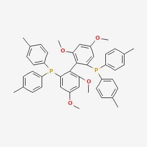 molecular formula C44H44O4P2 B3177171 (R)-2,2'-Bis(di-p-tolylphosphino)-4,4',6,6'-tetramethoxy)-1,1'-biphenyl CAS No. 1365531-81-2