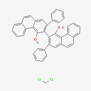 molecular formula C41H28Cl2O2 B3177321 (S)-Vapol CAS No. 147702-15-6