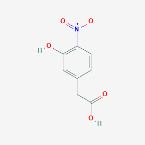 2-(3-Hydroxy-4-nitrophenyl)acetic acid