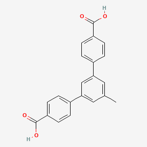 molecular formula C21H16O4 B3177389 5'-Methyl-[1,1':3',1''-terphenyl]-4,4''-dicarboxylic acid CAS No. 1582811-97-9