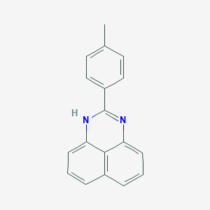 molecular formula C18H14N2 B317745 2-(4-methylphenyl)-1H-perimidine 
