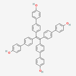 molecular formula C50H36O4 B3177465 4',4''',4''''',4'''''''-(Ethene-1,1,2,2-tetrayl)tetrakis(([1,1'-biphenyl]-4-ol)) CAS No. 1712454-96-0