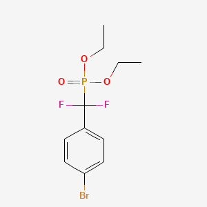 Diethyl ((4-bromophenyl)difluoromethyl)phosphonate