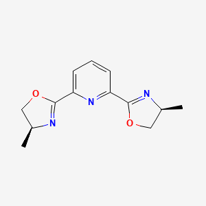 molecular formula C13H15N3O2 B3177566 2,6-Bis((S)-4-methyl-4,5-dihydrooxazol-2-yl)pyridine CAS No. 189014-95-7