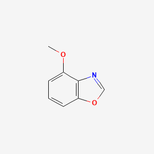 molecular formula C8H7NO2 B3177577 4-甲氧基苯并[d]恶唑 CAS No. 192753-32-5