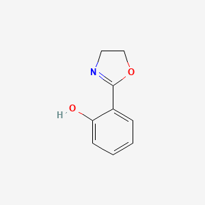 molecular formula C9H9NO2 B3177658 2-(2-羟基苯基)-2-恶唑啉 CAS No. 20237-92-7